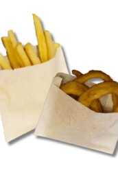 Image of a French Fry Grease Resistant Paper Bag.