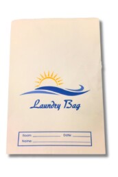 Image of a paper laundry bag.