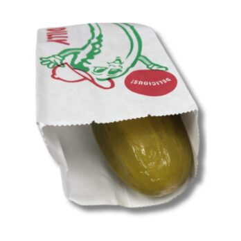 Image of a Paper Pickle Bags Sleeve.