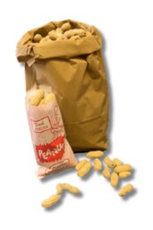 Image of a paper peanut bag.